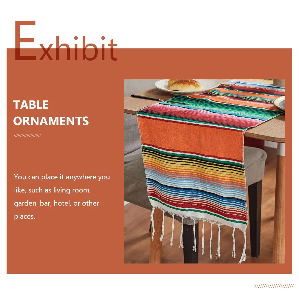 Rainbow Mexico Style Runners Flag Elegant Mexico Style For Dining Table Party Garden Hotel Decoration Table Ornaments
Rainbow Mexico Style Runners Flag Elegant Mexico Style For Dining Table Party Garden Hotel Decoration Table Ornaments