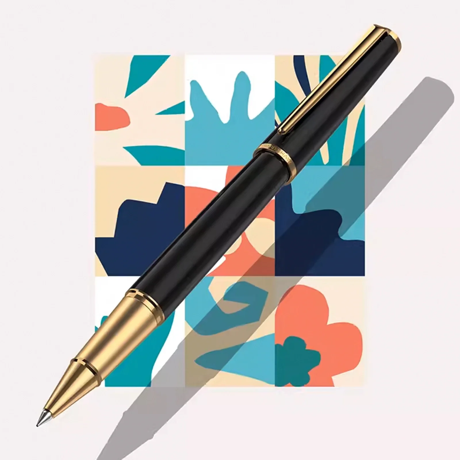 High-end Bernard Shaw Galaxy series rollerball pen ball-point pen 18K gold clip 0.44mm nib business school office supplies boxed
High-end Bernard Shaw Galaxy series rollerball pen ball-point pen 18K gold clip 0.44mm nib business school office supplies boxed