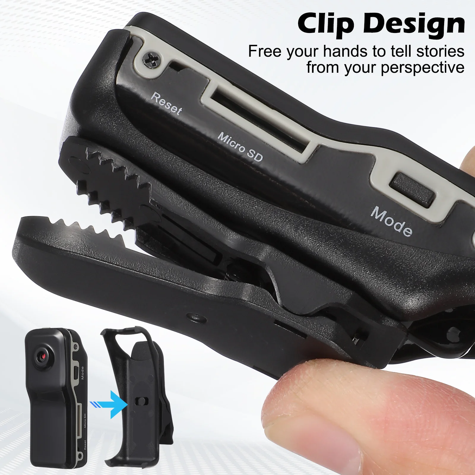 Portable Mini Camera 16GB Support Hd Motion Detection Camcorder 2M Cmos Sensor 640x480 Video 30Fps Outdoor Sports Driving
Portable Mini Camera 16GB Support Hd Motion Detection Camcorder 2M Cmos Sensor 640x480 Video 30Fps Outdoor Sports Driving