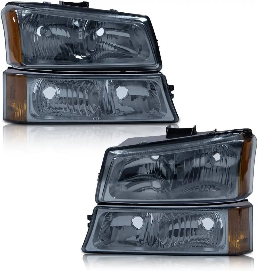 Фары, совместимые с моделями HD Chevy Silverado 1500 2500 3500 2003-2006 годов/ 03-06 Avalanche 1500 2500 (только подходит без обшивки)
Фары, совместимые с моделями HD Chevy Silverado 1500 2500 3500 2003-2006 годов/ 03-06 Avalanche 1500 2500 (только подходит без обшивки)