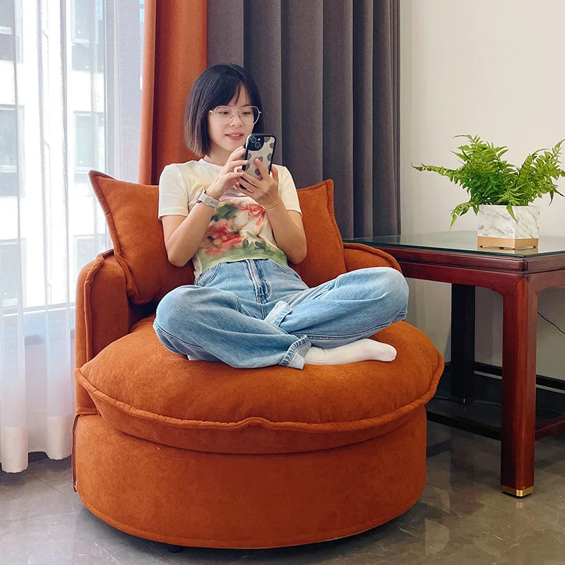 Cusion Adults Orange Chairs Leisure Floor Sturdy Design Fluffy Puffs Chairs Back Support Fauteuils De Salon Room Furniture
Cusion Adults Orange Chairs Leisure Floor Sturdy Design Fluffy Puffs Chairs Back Support Fauteuils De Salon Room Furniture