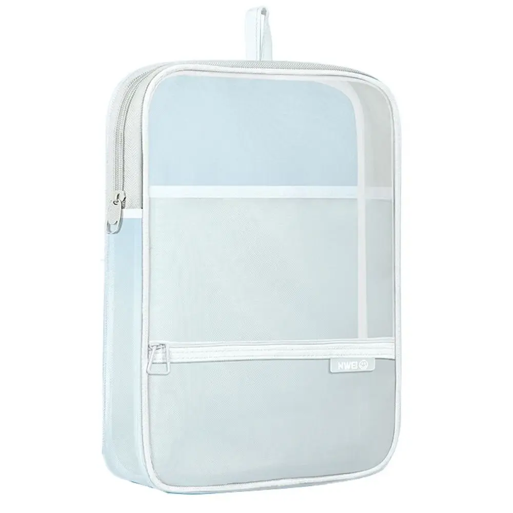Convenient Portable Mesh Zipper Pouch Bag Thickened Large Capacity Transparent File Holder Handle Breathable File Pockets Office
Convenient Portable Mesh Zipper Pouch Bag Thickened Large Capacity Transparent File Holder Handle Breathable File Pockets Office