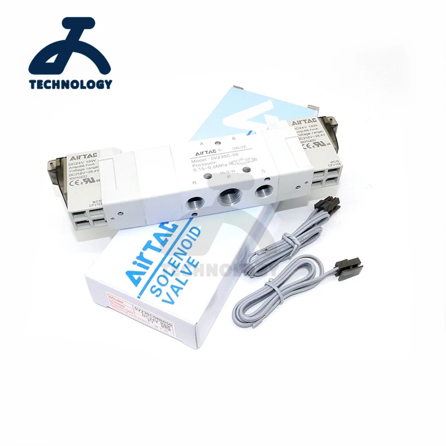 Solenoid valve new AirTAC 5V130P06B050 5V130P06B200 5V230P08B050 5V230P08B200 5V330P10B050 5V330P10B200
Solenoid valve new AirTAC 5V130P06B050 5V130P06B200 5V230P08B050 5V230P08B200 5V330P10B050 5V330P10B200