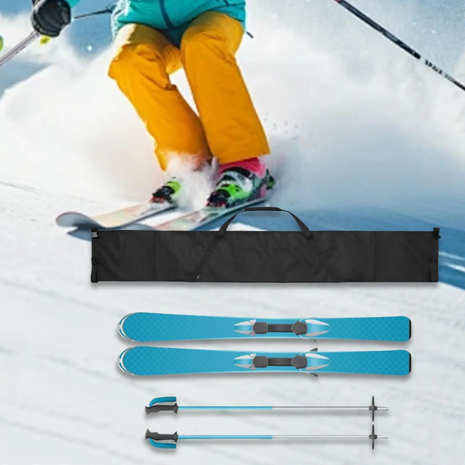 Ski Bag with Carrying Handle Protective Carrying Bag for Men Women Waterproof Carry Case Large Capacity Snowboard Bag for Skiing
Ski Bag with Carrying Handle Protective Carrying Bag for Men Women Waterproof Carry Case Large Capacity Snowboard Bag for Skiing