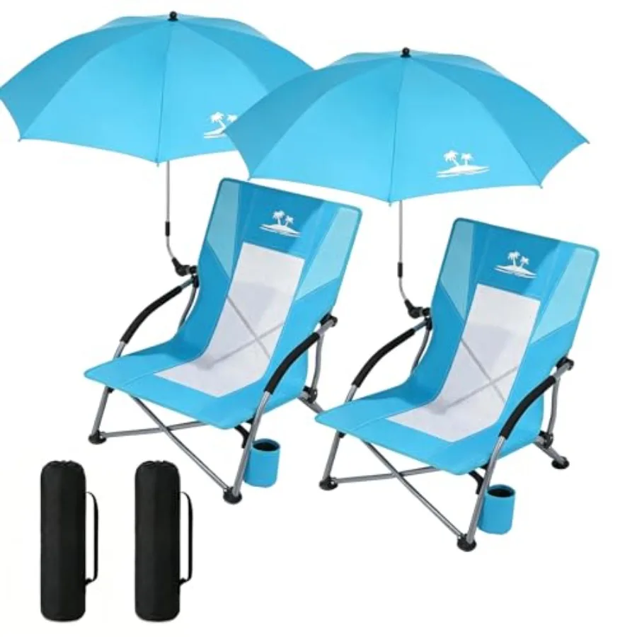 Beach chair for outdoor use, polyester mesh and steel, ocean blue with light blue, foldable, portable, includes umbrella and cu
Beach chair for outdoor use, polyester mesh and steel, ocean blue with light blue, foldable, portable, includes umbrella and cu