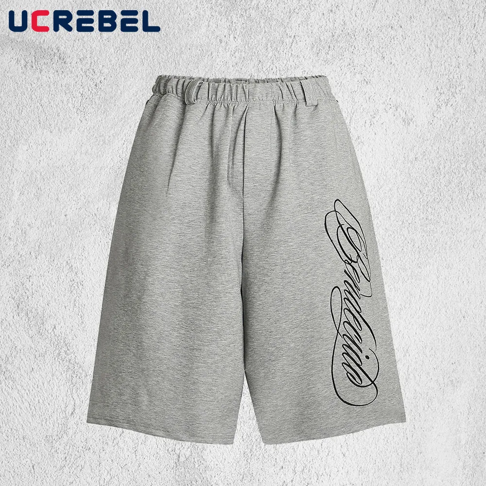 Letter Embroidery Capri Shorts Pants Mens Summer Retro Hip Hop Streetwear Elastic Waist Baggy Wide Leg Sweat Shorts Man
Letter Embroidery Capri Shorts Pants Mens Summer Retro Hip Hop Streetwear Elastic Waist Baggy Wide Leg Sweat Shorts Man