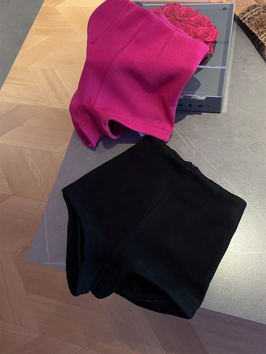 High Waist Fce Lined Zipper Elastic Women's Hot Pants ort orts Sexy Autumn Winter New Sle Korean Commute Sle
High Waist Fce Lined Zipper Elastic Women's Hot Pants ort orts Sexy Autumn Winter New Sle Korean Commute Sle