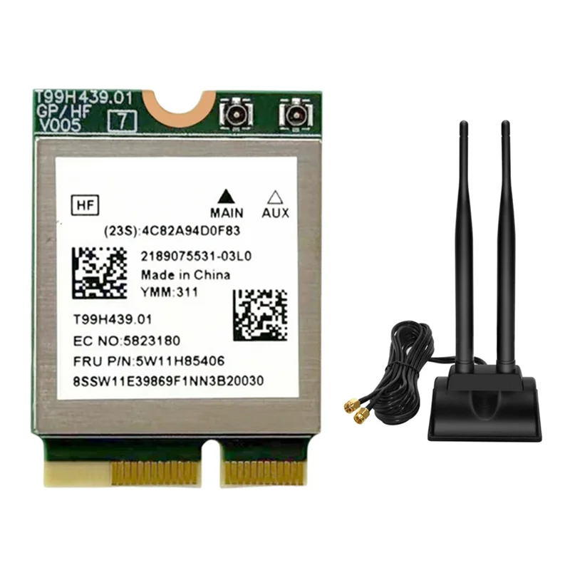 ABVO-MT7927 Беспроводная сетевая карта Wi-Fi7 Трехдиапазонный 2,4G/5G/6Ghz 8774 Мбит/с Bluetooth 5,4 Гигабитный беспроводной модуль Wi-Fi
ABVO-MT7927 Беспроводная сетевая карта Wi-Fi7 Трехдиапазонный 2,4G/5G/6Ghz 8774 Мбит/с Bluetooth 5,4 Гигабитный беспроводной модуль Wi-Fi