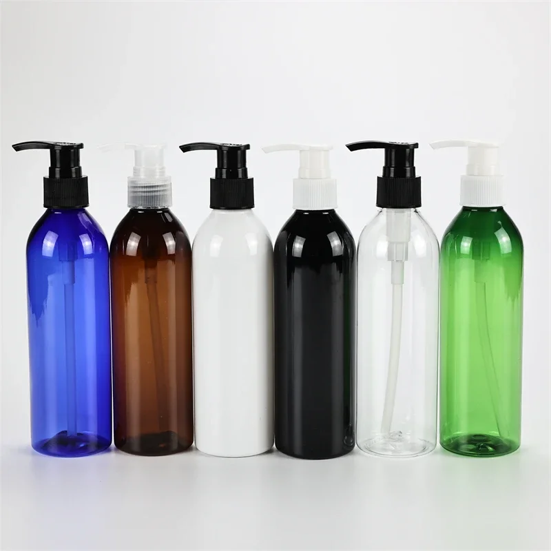 Multicolor 250ML X 25 Round Shoulder Plastic Lotion Pump Bottle Travel Size Liquid Soap Bottle Shampoo Cosmetics PET Containers
Multicolor 250ML X 25 Round Shoulder Plastic Lotion Pump Bottle Travel Size Liquid Soap Bottle Shampoo Cosmetics PET Containers