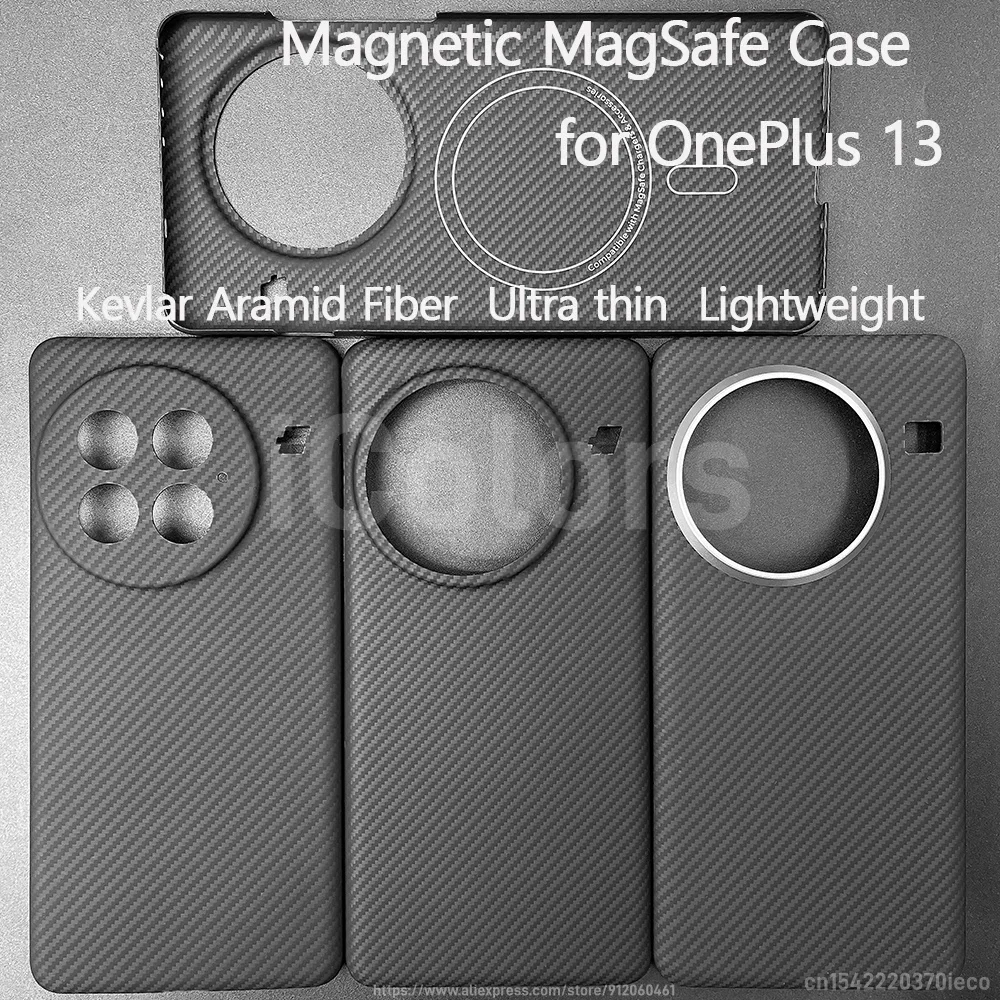 for OnePlus 13 Aramid Carbon Fiber Case Ultra thin Lightweight Armor Protective Cover Compatible with MagSafe
for OnePlus 13 Aramid Carbon Fiber Case Ultra thin Lightweight Armor Protective Cover Compatible with MagSafe