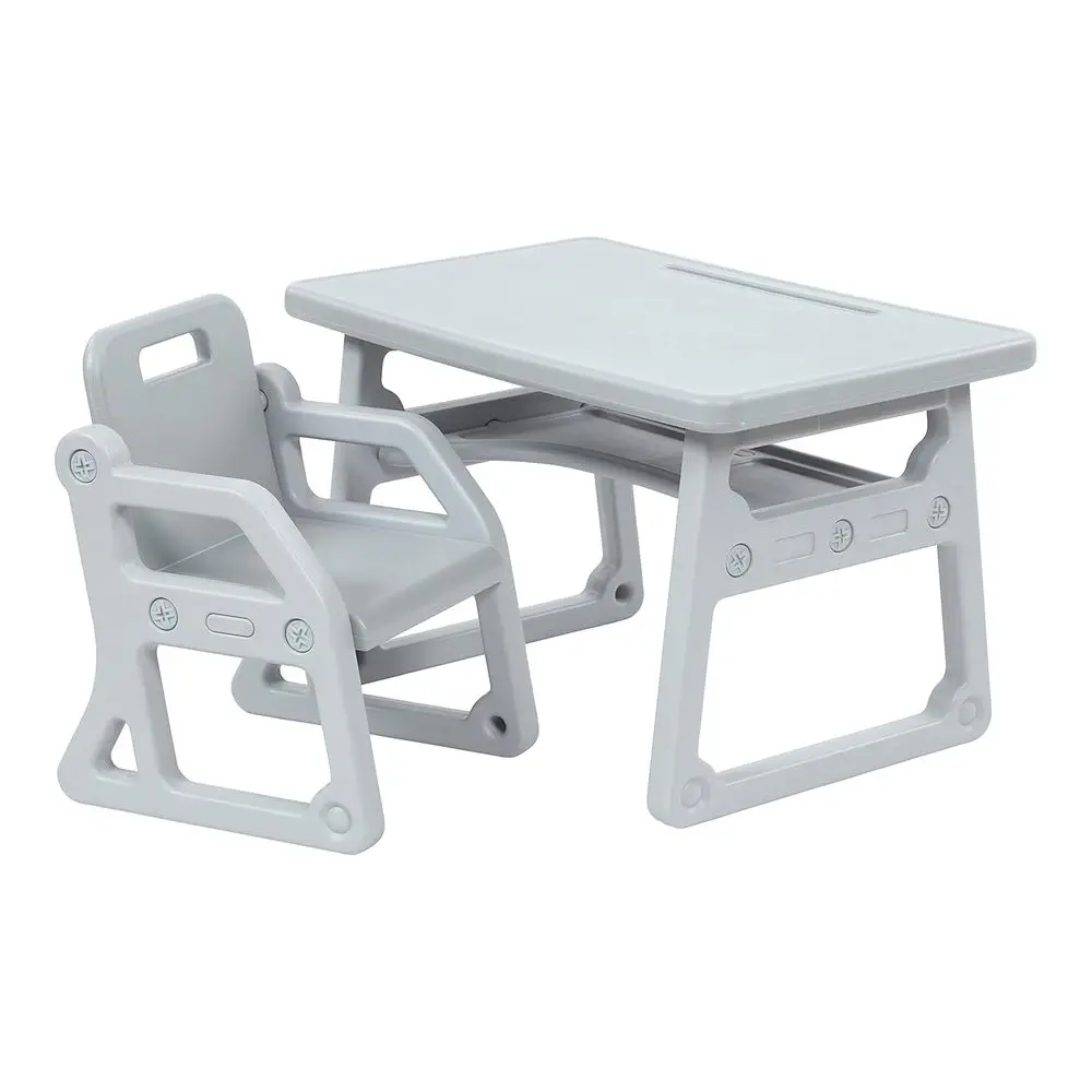 Toddler Plus Desk and Chair, Kids urniture, Light Grey, 2-Piece
Toddler Plus Desk and Chair, Kids urniture, Light Grey, 2-Piece