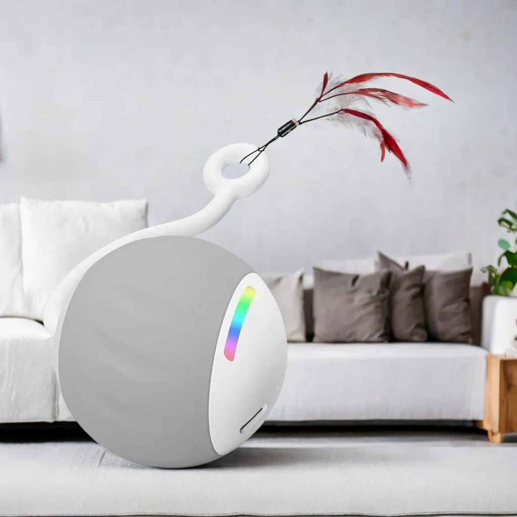 Cat Toys,Automatic Cat Toys Ball,Interactive Cat Toys for Indoor Cats,Cat Toys Indoor 2 Mode Cat Ball Toy Gifts Feather cat toy
Cat Toys,Automatic Cat Toys Ball,Interactive Cat Toys for Indoor Cats,Cat Toys Indoor 2 Mode Cat Ball Toy Gifts Feather cat toy