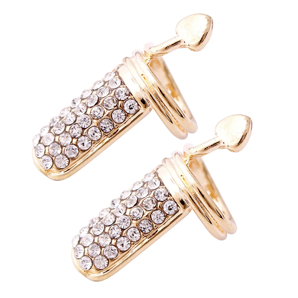2pcs Peach Heart Nail Ring Durable Jewelry for Women Fingernail Claws Nail Decoration Cosplay Accessories
2pcs Peach Heart Nail Ring Durable Jewelry for Women Fingernail Claws Nail Decoration Cosplay Accessories
