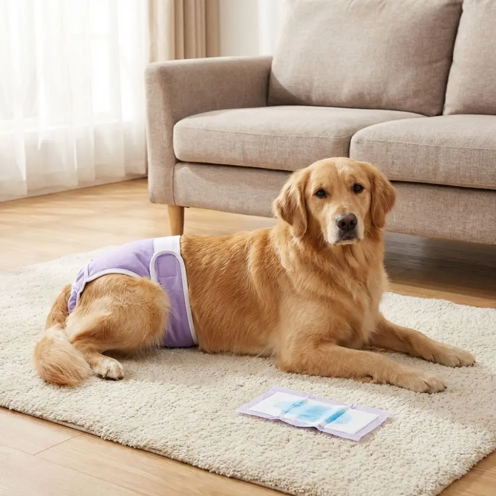 Breathable Dog Physiological Pants Adjustable Highly Absorbent Dog Menstrual Pants Leak-proof Reusable Dog Sanitary Panties
Breathable Dog Physiological Pants Adjustable Highly Absorbent Dog Menstrual Pants Leak-proof Reusable Dog Sanitary Panties