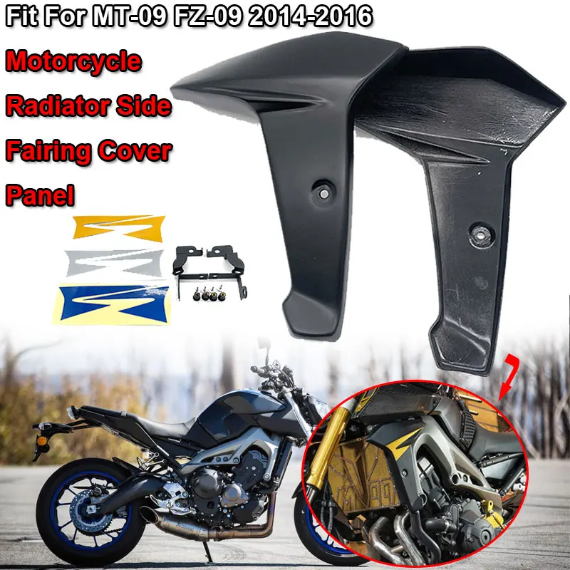 Fit For YAMAHA MT-09 FZ-09 MT09 FZ09 MT FZ 09 2014-2016 Motorcycle Accessories ABS Plastic Radiator Side Panels Protector Covers
Fit For YAMAHA MT-09 FZ-09 MT09 FZ09 MT FZ 09 2014-2016 Motorcycle Accessories ABS Plastic Radiator Side Panels Protector Covers