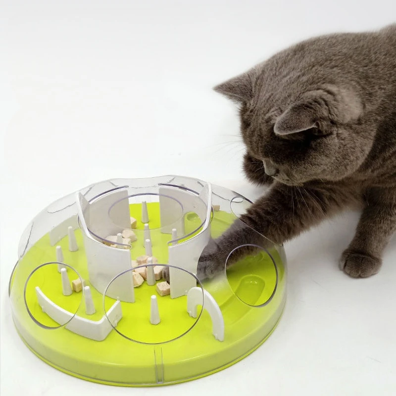 Cat Educational Toy Maze Feeding And Digging Interactive Slow Food Cat Toy To Consume Energy And Prevent Choking Pet Cat Toy
Cat Educational Toy Maze Feeding And Digging Interactive Slow Food Cat Toy To Consume Energy And Prevent Choking Pet Cat Toy