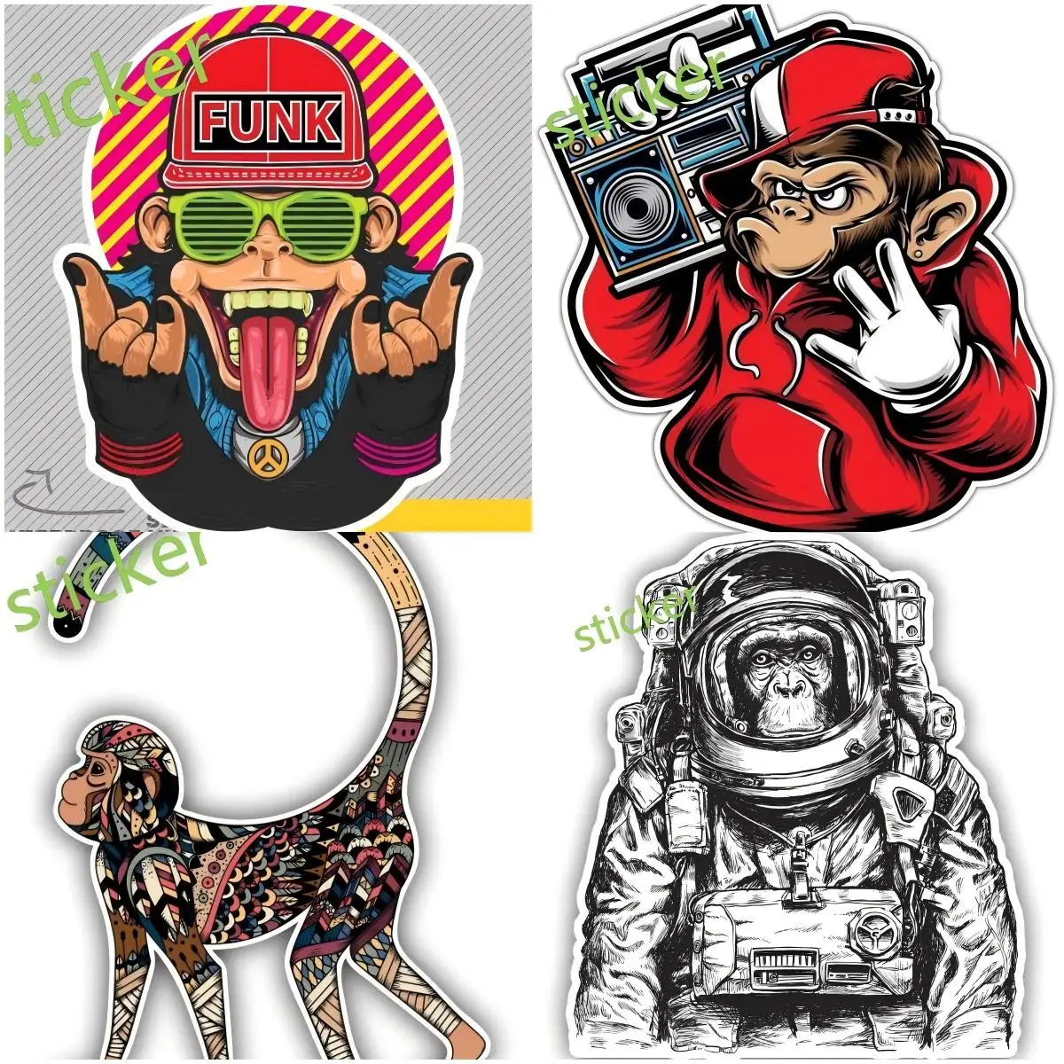 Anime Monkey Waterproof Camper JDM Car Sticker Laptop Decal Motorcycle Scratch-Proof RV Car Styling
Anime Monkey Waterproof Camper JDM Car Sticker Laptop Decal Motorcycle Scratch-Proof RV Car Styling