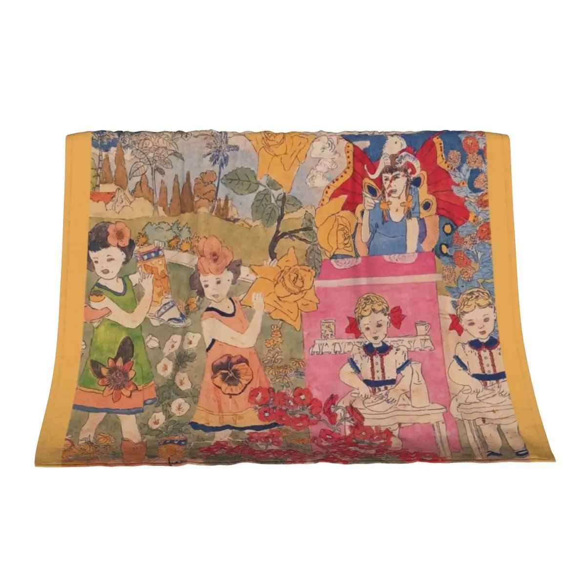 Henry Darger art Throw Blanket Summer Beddings Flannel Fabric warm for winter Hairys Blankets
Henry Darger art Throw Blanket Summer Beddings Flannel Fabric warm for winter Hairys Blankets