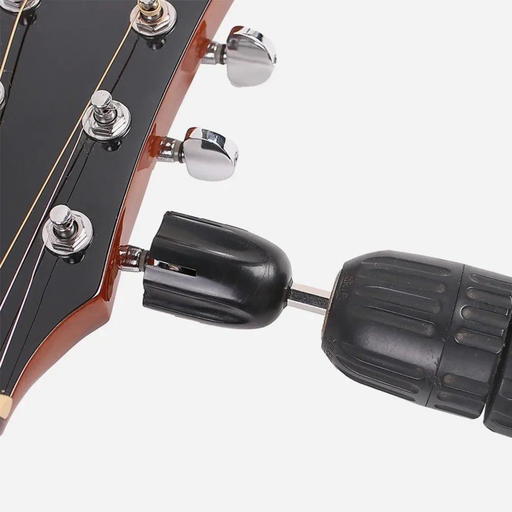 Guitar String Winder Head Hex Electric Drill Tuning Peg Puller Tool Accessories for Electric Acoustic Guitar Bass (Black)
Guitar String Winder Head Hex Electric Drill Tuning Peg Puller Tool Accessories for Electric Acoustic Guitar Bass (Black)