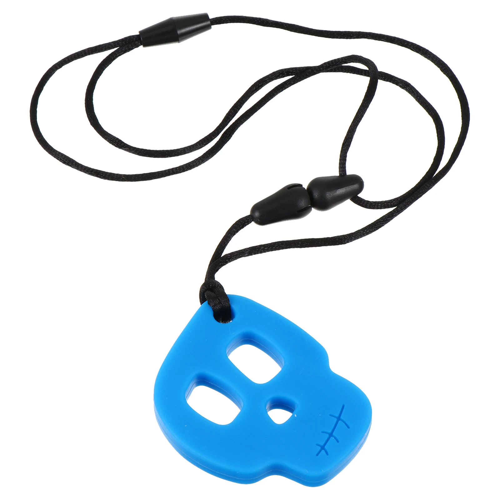 Blue Skull Teether Necklace Kids Silicone Chew Toy Biting Aid Sensory Child Safe Durable Infant Care Baby Teeth Relief
Blue Skull Teether Necklace Kids Silicone Chew Toy Biting Aid Sensory Child Safe Durable Infant Care Baby Teeth Relief