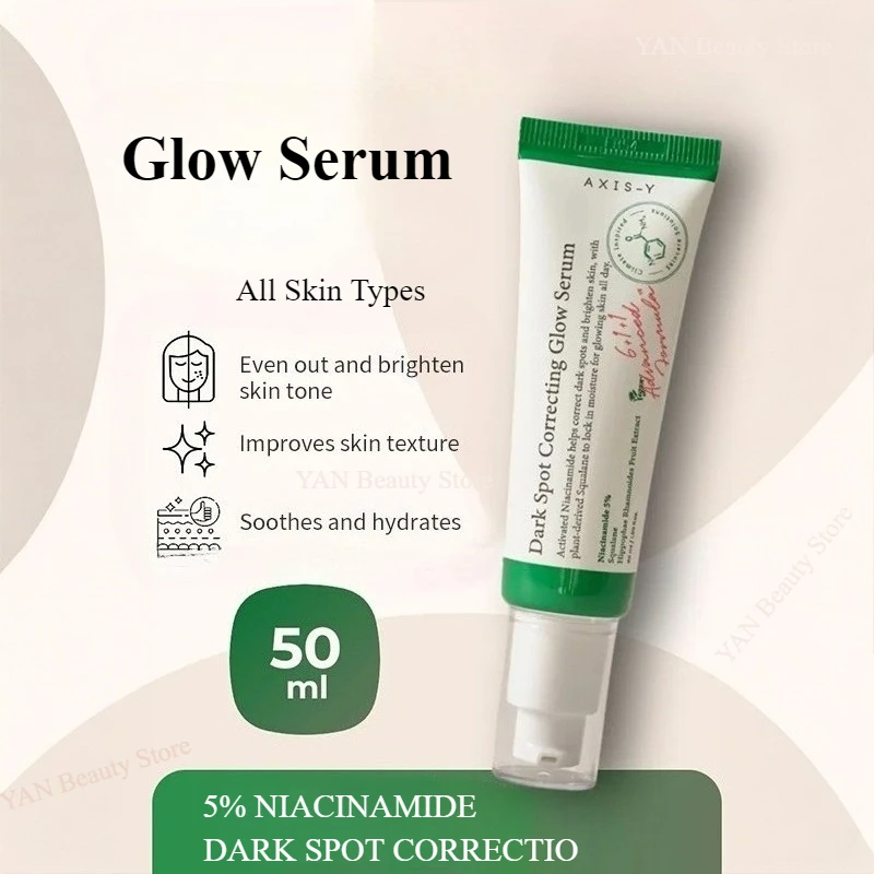 Korean Skin Care AXIS-Y Dark Spot Correcting Glow Serum 5% Niacinamide Anti-Aging Brightening Essence Daily Face Serum Products
Korean Skin Care AXIS-Y Dark Spot Correcting Glow Serum 5% Niacinamide Anti-Aging Brightening Essence Daily Face Serum Products