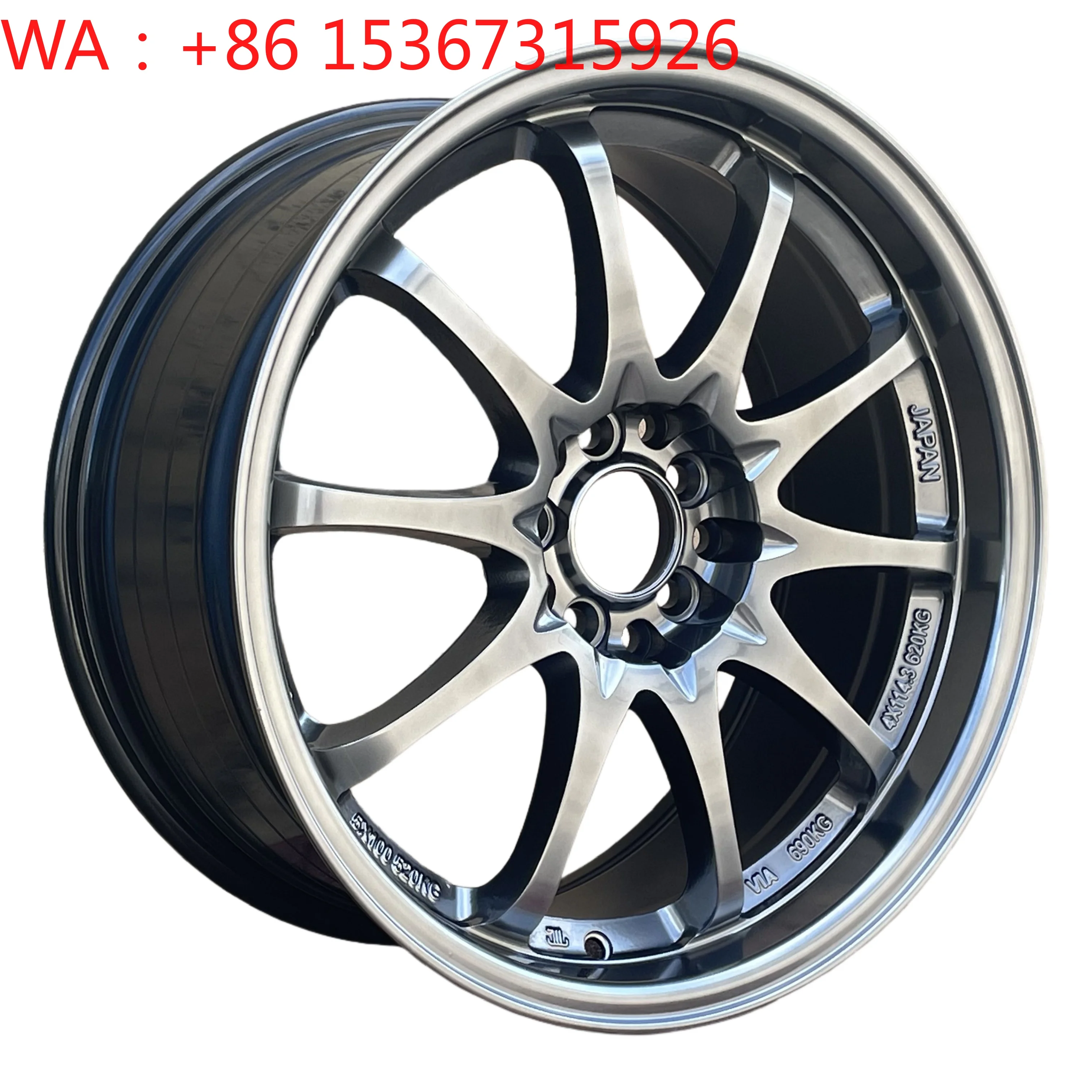 17/18 Inch JDM Flow Form Aluminum Alloy Passenger Car Wheels 5x100 5x114.3 Multi Fit Aftermarket Rims
17/18 Inch JDM Flow Form Aluminum Alloy Passenger Car Wheels 5x100 5x114.3 Multi Fit Aftermarket Rims
