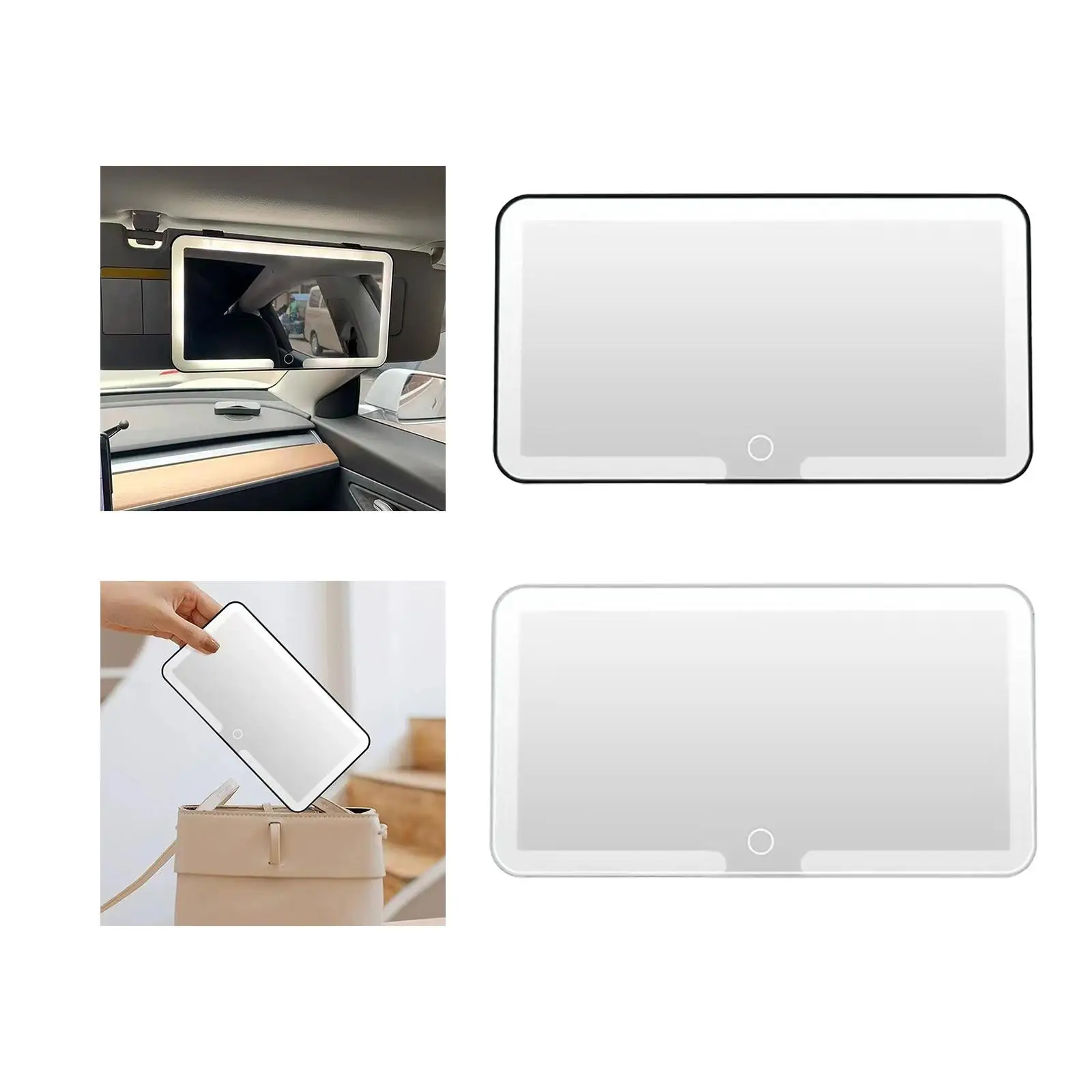 Generic Car Visor Vanity Mirror Auto Interior Accessories for Women Girls Touch
Generic Car Visor Vanity Mirror Auto Interior Accessories for Women Girls Touch