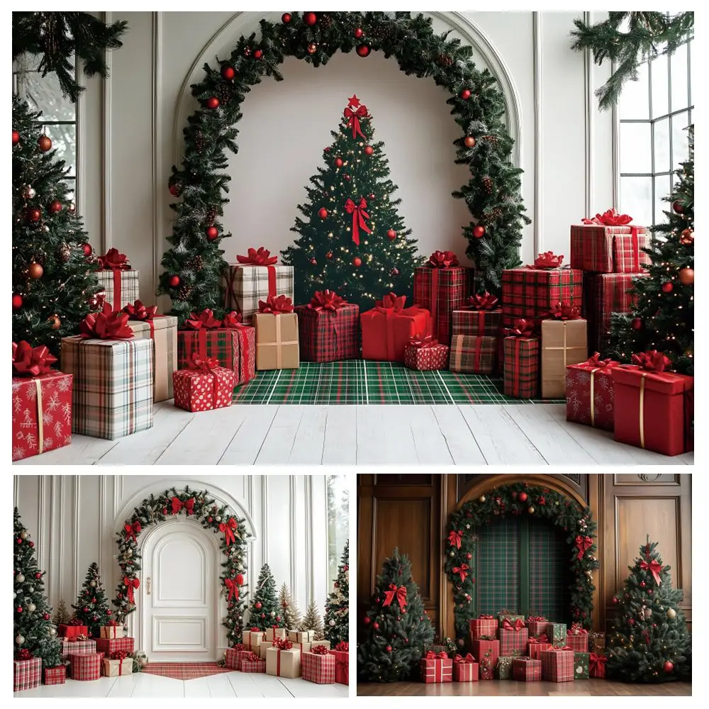 Christmas Photography Backdrop Xmas Tree Gifts Interior Room Decoration Xmas Party Festival Photo Background Photo Studio Props
Christmas Photography Backdrop Xmas Tree Gifts Interior Room Decoration Xmas Party Festival Photo Background Photo Studio Props