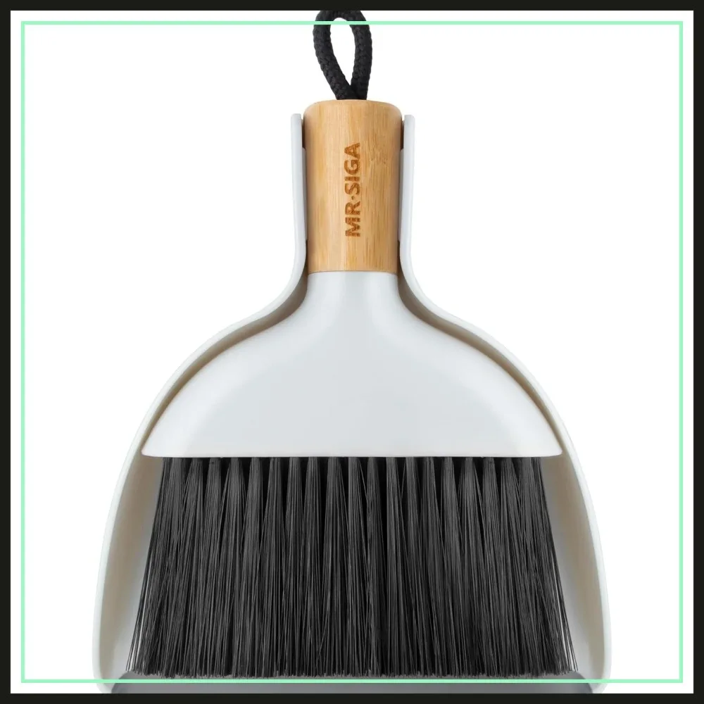 Mini Dustpan and Brush Set, Portable Cleaning Combo with Bamboo Handle, 1 Set
Mini Dustpan and Brush Set, Portable Cleaning Combo with Bamboo Handle, 1 Set