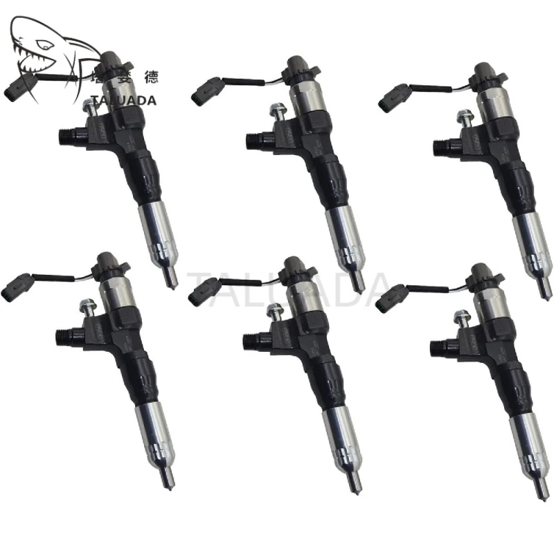 6PCS Fuel Injector 095000-6358 For E265 Excavator JO5E Engine Diesel Common Rail Injector Nozzle BEST SELLER
6PCS Fuel Injector 095000-6358 For E265 Excavator JO5E Engine Diesel Common Rail Injector Nozzle BEST SELLER