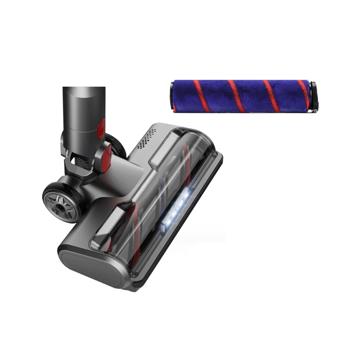 Replacement Vacuum Head for V15 V11 V10 V8 V7 Hard Floor Attachment Electric Floor Brush Head with 5 LED Lights
Replacement Vacuum Head for V15 V11 V10 V8 V7 Hard Floor Attachment Electric Floor Brush Head with 5 LED Lights