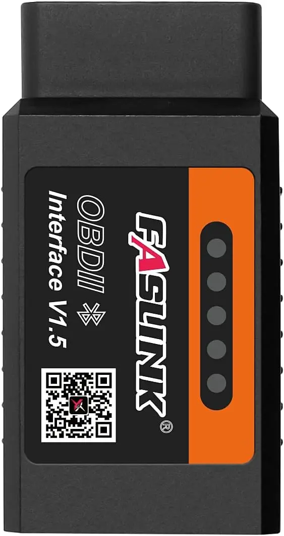 X1 OBD2 Scanner Bluetooth for iPhone & Android ELM327 OBDII Code Reader Check Engine Light Wireless Adapter Compatible with All