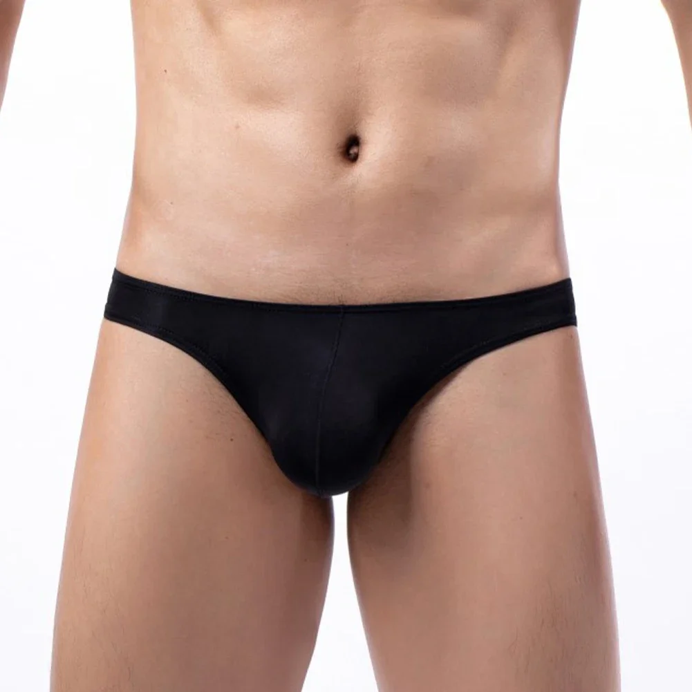 Men Underwear Fashionable and Comfortable Men's Ice Silk Underwear Briefs Thongs Bikini Lingerie U Convex Pouch
Men Underwear Fashionable and Comfortable Men's Ice Silk Underwear Briefs Thongs Bikini Lingerie U Convex Pouch