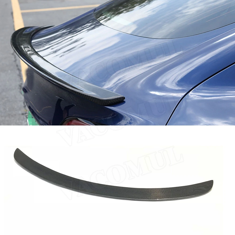 VACOMUL Rear Spoiler Boot Wings for Tesla Model 3 Sedan 4 Door 2016-2020 Carbon Fiber FRP Trunk Trim Sticker Car Styling
VACOMUL Rear Spoiler Boot Wings for Tesla Model 3 Sedan 4 Door 2016-2020 Carbon Fiber FRP Trunk Trim Sticker Car Styling