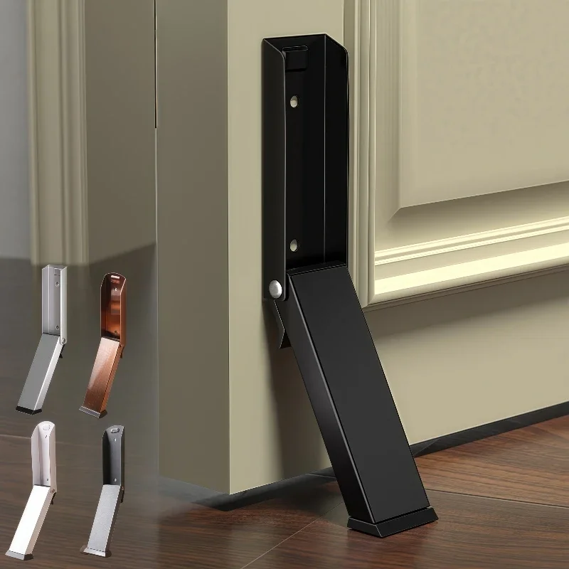 Door Stopper No Drilling Stainless Steel Foot Anti-Collision Windproof Fixed Door Top Safety Protection Limiter
Door Stopper No Drilling Stainless Steel Foot Anti-Collision Windproof Fixed Door Top Safety Protection Limiter