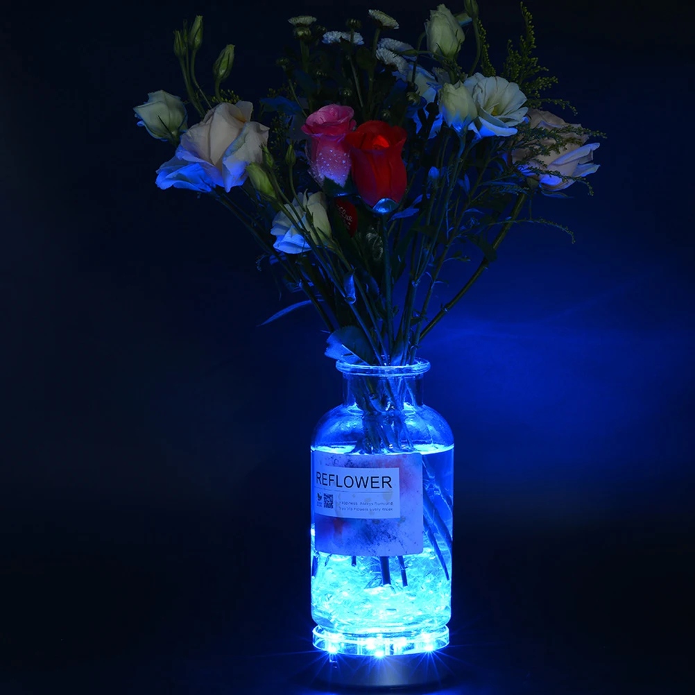LED Display Base Round Lighted St for Crystals Vases Glass Silver Operated Change Decor Art
LED Display Base Round Lighted St for Crystals Vases Glass Silver Operated Change Decor Art