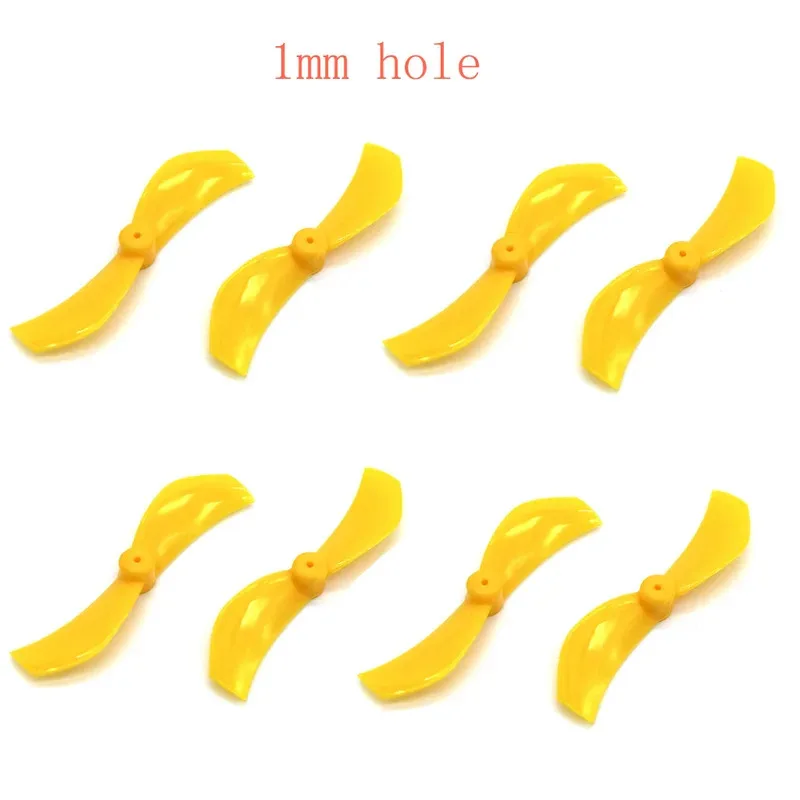 4Pairs 40mm 1610 Propeller 2-Leaves CW CCW Prop 1mm/1.5mm Hole For RC FPV Racing Freestyle Whoop Drone DIY Spare Part
4Pairs 40mm 1610 Propeller 2-Leaves CW CCW Prop 1mm/1.5mm Hole For RC FPV Racing Freestyle Whoop Drone DIY Spare Part