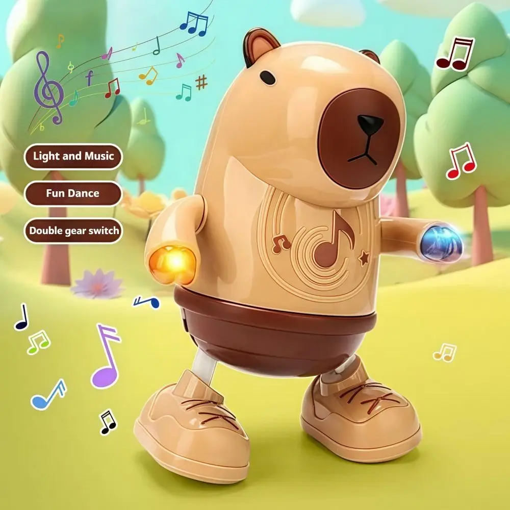 Singing Dance Electric Capybara Toys Left Right Dance with Music Lighting Capybara Dancing Toy Swinging Hands Durable
Singing Dance Electric Capybara Toys Left Right Dance with Music Lighting Capybara Dancing Toy Swinging Hands Durable