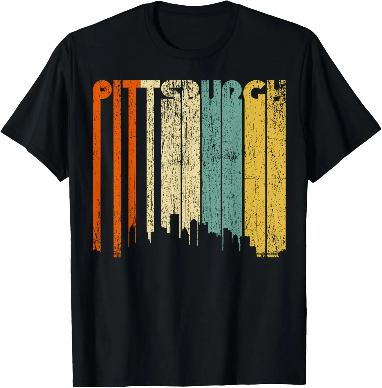Футболка в стиле ретро Pittsburgh City, винтажная сувенирная футболка в стиле 70-х годов
Футболка в стиле ретро Pittsburgh City, винтажная сувенирная футболка в стиле 70-х годов