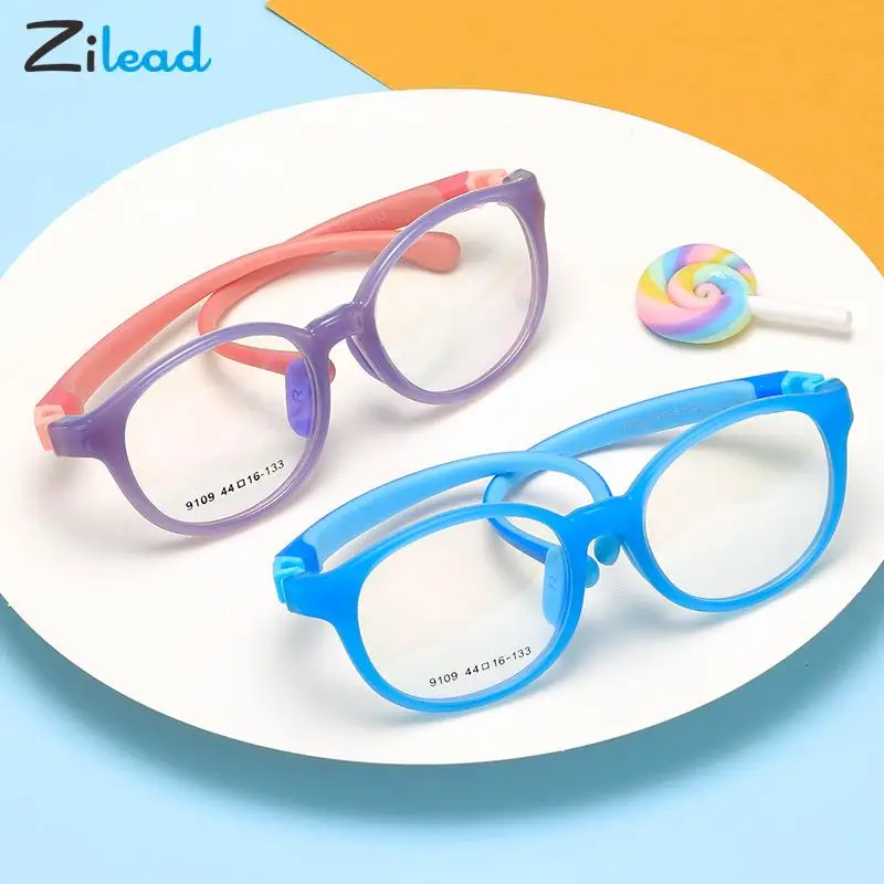 Zilead Kids Computer Glasses Anti Blue Light Blocking Sports Non-slip Goggles Silicone Frame Eyeglasses Child Boys Girls Eyewear
Zilead Kids Computer Glasses Anti Blue Light Blocking Sports Non-slip Goggles Silicone Frame Eyeglasses Child Boys Girls Eyewear