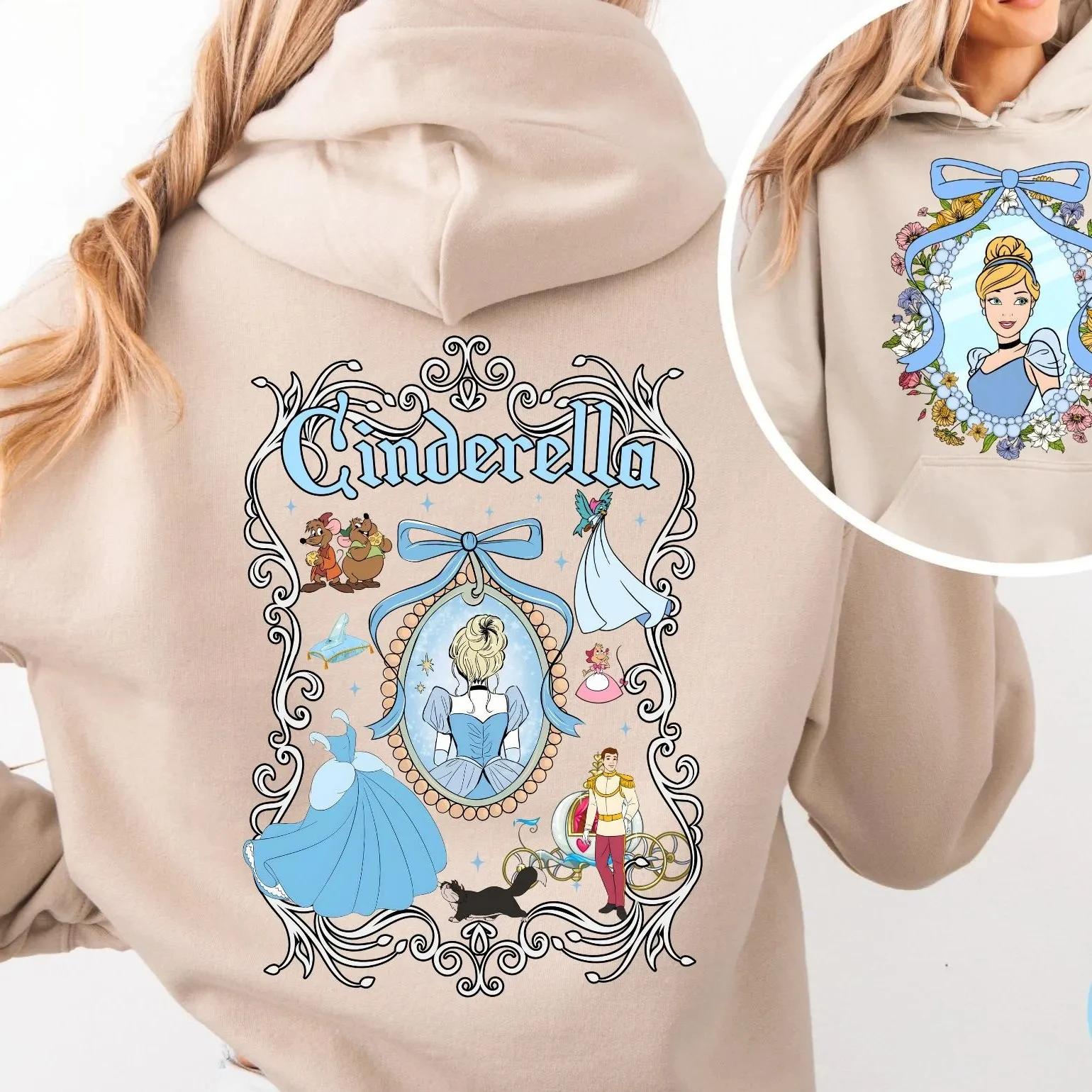 Кофты с персонажами принцессы Диснея Coquette Bows: Золушка, Ариэль, Белль и Аврора. Дорожные толстовки для девочек на осень/зиму.
Кофты с персонажами принцессы Диснея Coquette Bows: Золушка, Ариэль, Белль и Аврора. Дорожные толстовки для девочек на осень/зиму.