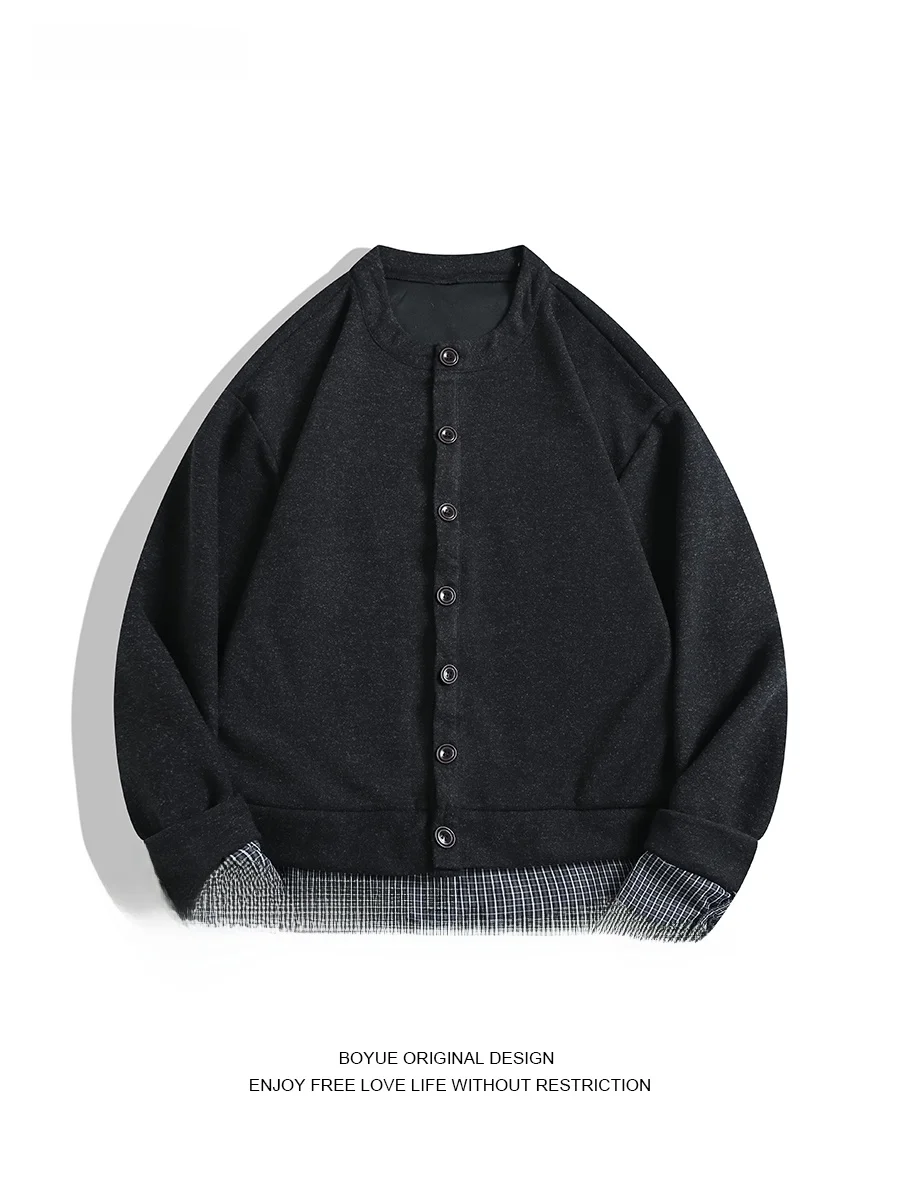 Boyue American Retro Knitted Cardigan Buttoned Sweater Coat Fake Two-Piece Sle ex College Sle Daily Wear Long Sve
Boyue American Retro Knitted Cardigan Buttoned Sweater Coat Fake Two-Piece Sle ex College Sle Daily Wear Long Sve