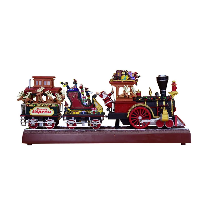 Mr.Christmas Train Dynamic Smoking Music Box Model Christmas Music Songs Around The Party Ornaments Gifts For Friends
Mr.Christmas Train Dynamic Smoking Music Box Model Christmas Music Songs Around The Party Ornaments Gifts For Friends