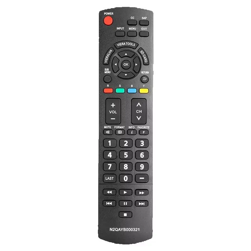 N2QAYB000321 Remote Control Compatible With Panasonic TV TC-L26X1 TC-L32G1 TC-L32S1 TC-L32X1 TC-L37G1 TC-L37X1 TC-L37S1
N2QAYB000321 Remote Control Compatible With Panasonic TV TC-L26X1 TC-L32G1 TC-L32S1 TC-L32X1 TC-L37G1 TC-L37X1 TC-L37S1