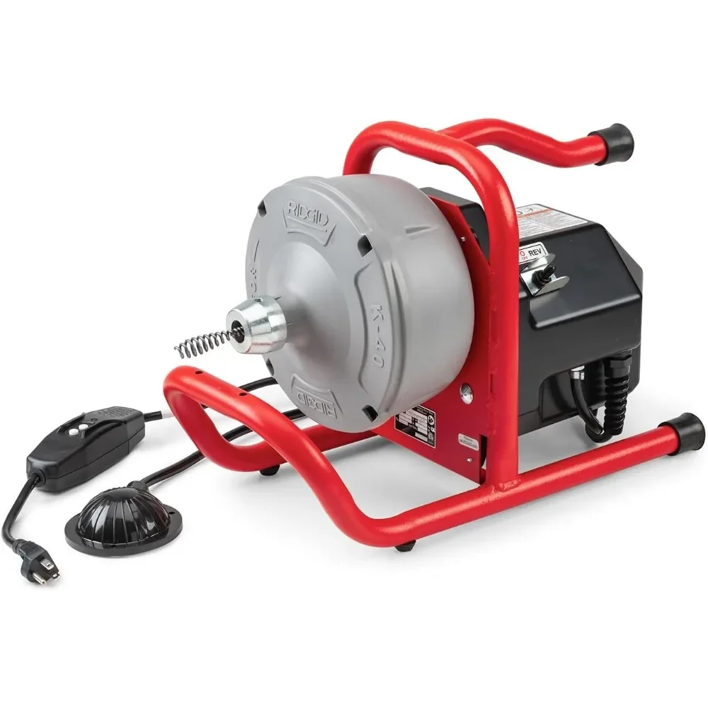 Sink Machine with 5/16 Inch Inner Core Cable and AUTOFEED Control, Sink Drain Cleaning Machine and Bulb Drain Cleaning
Sink Machine with 5/16 Inch Inner Core Cable and AUTOFEED Control, Sink Drain Cleaning Machine and Bulb Drain Cleaning