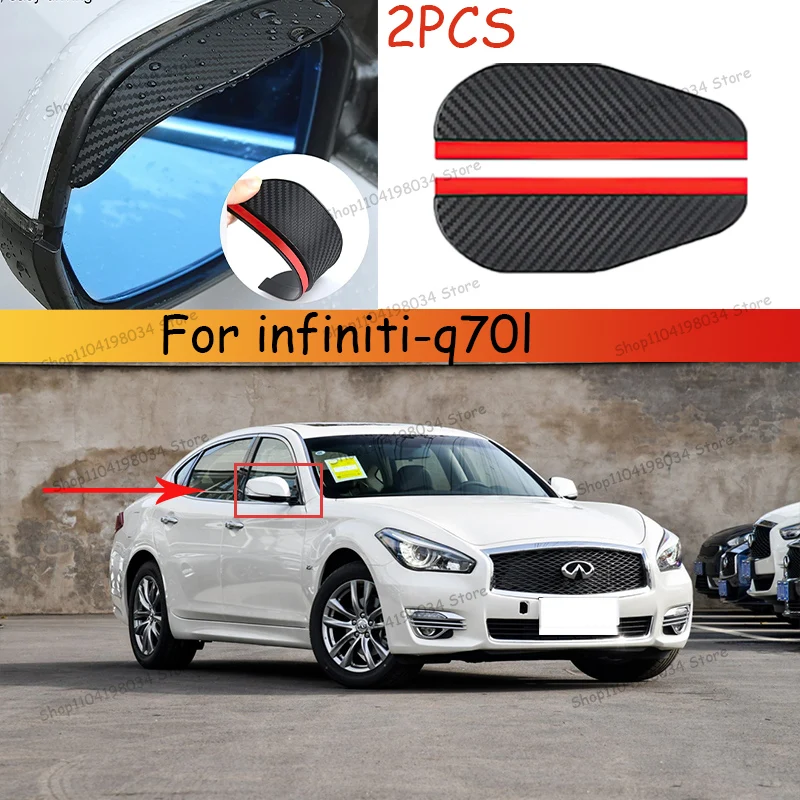 For infiniti-q70 Car 2PCS Carbon Fiber Sun Visor Shade Cover Car Rearview Mirror Rain Eyebrow Protector Clear Vision
For infiniti-q70 Car 2PCS Carbon Fiber Sun Visor Shade Cover Car Rearview Mirror Rain Eyebrow Protector Clear Vision