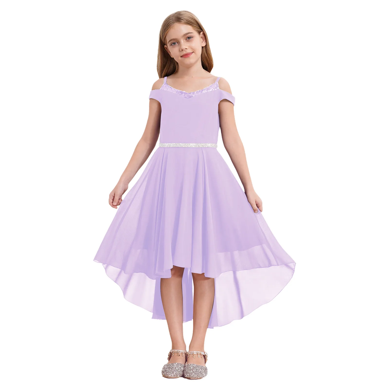 Girls Flower Dress Sparkly Sequin Sleeveless Waistline High Waist Knee Length Dress for Wedding Party Graduation Photography
Girls Flower Dress Sparkly Sequin Sleeveless Waistline High Waist Knee Length Dress for Wedding Party Graduation Photography