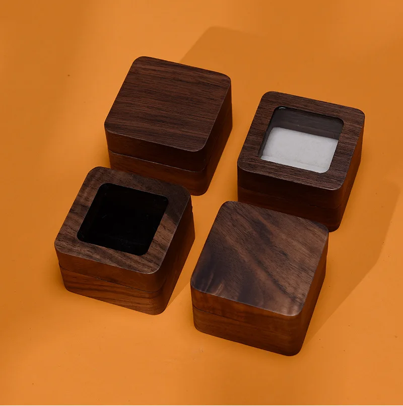 Solid Wood Travel Jewelry Box - Compact Ring & Earring Organizer, Portable Mini Storage for Studs & Small Accessories
Solid Wood Travel Jewelry Box - Compact Ring & Earring Organizer, Portable Mini Storage for Studs & Small Accessories