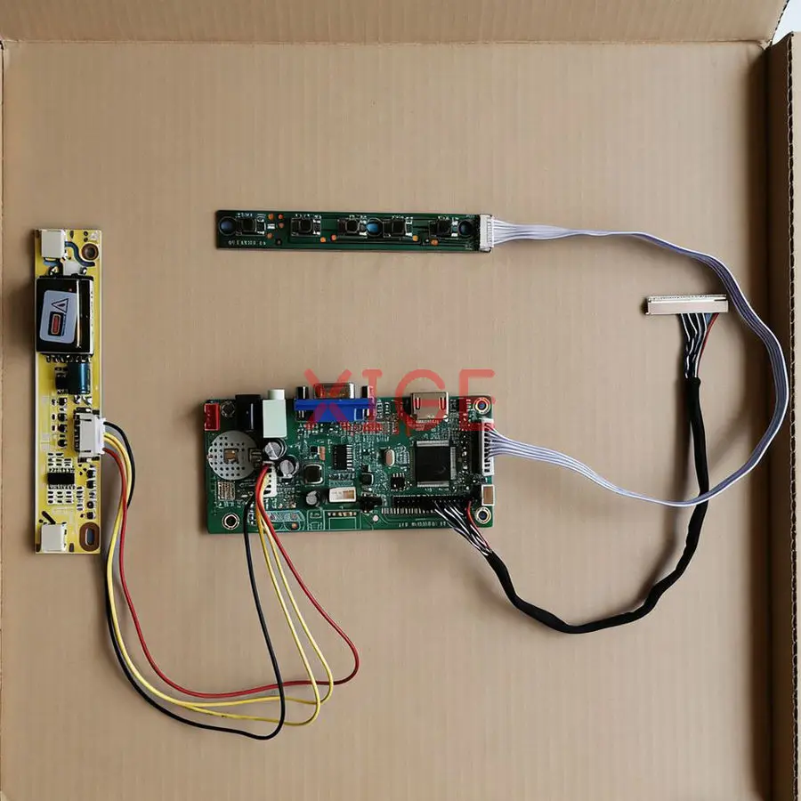 Плата контроллера привода ЖК-дисплея подходит для M200O1 LTM200KT03 MT200LW01 LM200WD1 1600*900 VGA + HDMI 2CCFL 30-контактный LVDS 1600x900 Kit DIY
Плата контроллера привода ЖК-дисплея подходит для M200O1 LTM200KT03 MT200LW01 LM200WD1 1600*900 VGA + HDMI 2CCFL 30-контактный LVDS 1600x900 Kit DIY