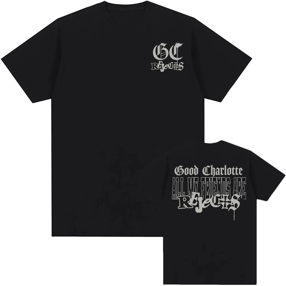 Rejects Club T-Shirt Good Charlotte Motel Du Cap Tshirts Short Sleeve Summer Male T Shirt Hip Hop Unisex Streetwear Loose Men
Rejects Club T-Shirt Good Charlotte Motel Du Cap Tshirts Short Sleeve Summer Male T Shirt Hip Hop Unisex Streetwear Loose Men
